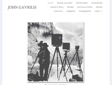 Tablet Screenshot of gavrilisphotography.com